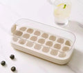 Molde de cubo de gelo de silicone, 21 grades com tampa - FRETE GRÁTIS