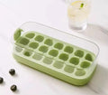 Molde de cubo de gelo de silicone, 21 grades com tampa - FRETE GRÁTIS