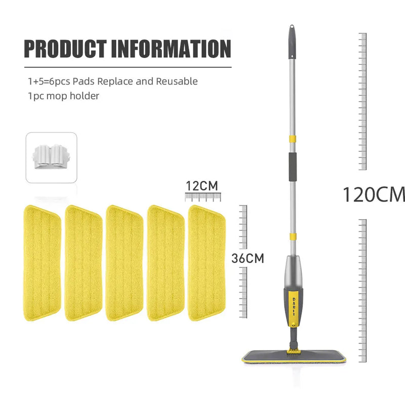 Esfregão com tecido de micro fibra