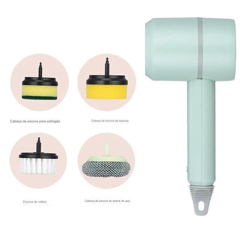 Escova de pano de limpeza multifuncional 4 em 1 - Brezee Shop