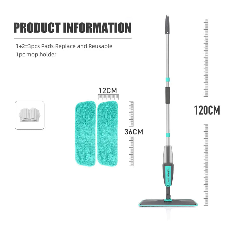 Esfregão com tecido de micro fibra