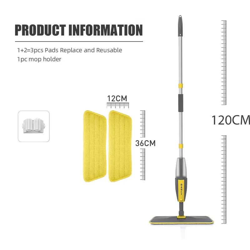 Esfregão com tecido de micro fibra